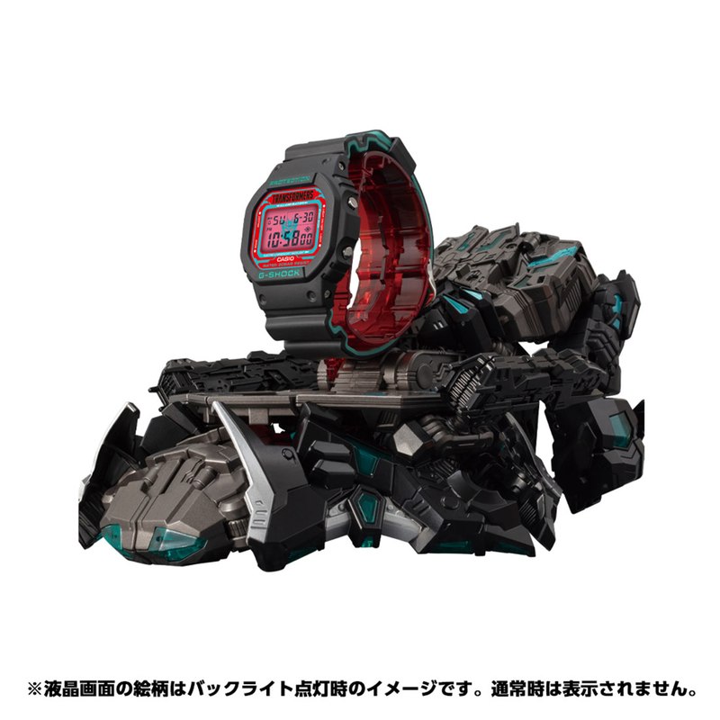 G-Shock Transformers Nemesis Prime Radiant Mode Mass Market Release